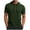 Army Green, variant on UQJfacai Mens Short Sleeve Hoodies Pullover Workout Athletic Muscle T-Shirts Running Hooded Sweatshirt with Pocket S-4XL