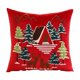 thumbnail image 2 of Juego de almohadas navideñas de peluche con diseño de copo de nieve y árbol de Navidad, de lana bordada, para sala de estar, sofá, decoración para fiestas navideñas., 2 of 5