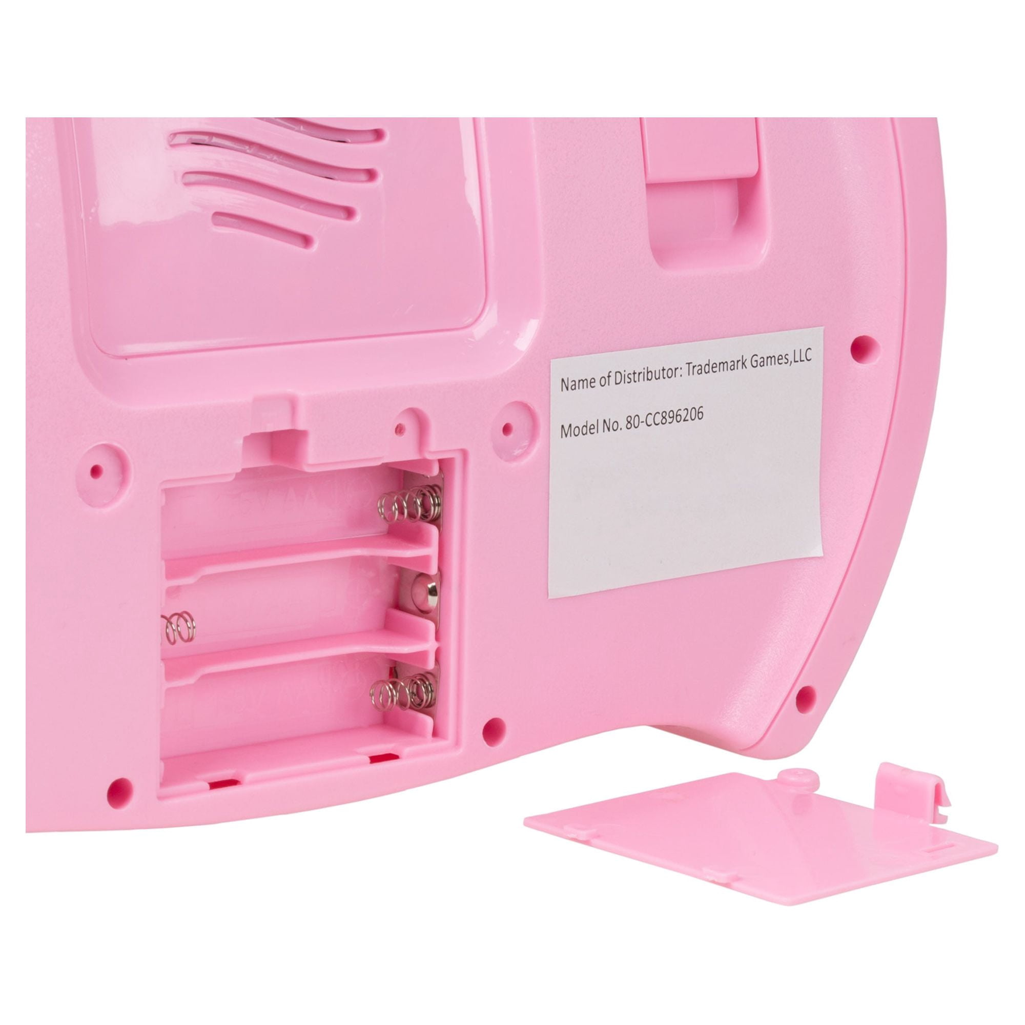Hey Play Kids Karaoke Machine with Microphone and Musical Keyboard (Pink)