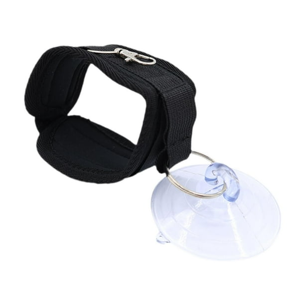 Accesorio de baño para perros y gatos con ventosas para montaje en pared, fácil de usar y cómodo. Negro