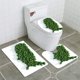 thumbnail image 1 of ABPHQTO Estados Unidos verde Juego de alfombras de baño de 3 piezas Alfombra de baño Alfombra de contorno y tapa de inodoro ABPHQTO Cont-CHAPPLE-20807, 1 of 2