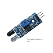10PCS IR Infrared Obstacle Avoidance Sensor with Adjustable Detection Distance