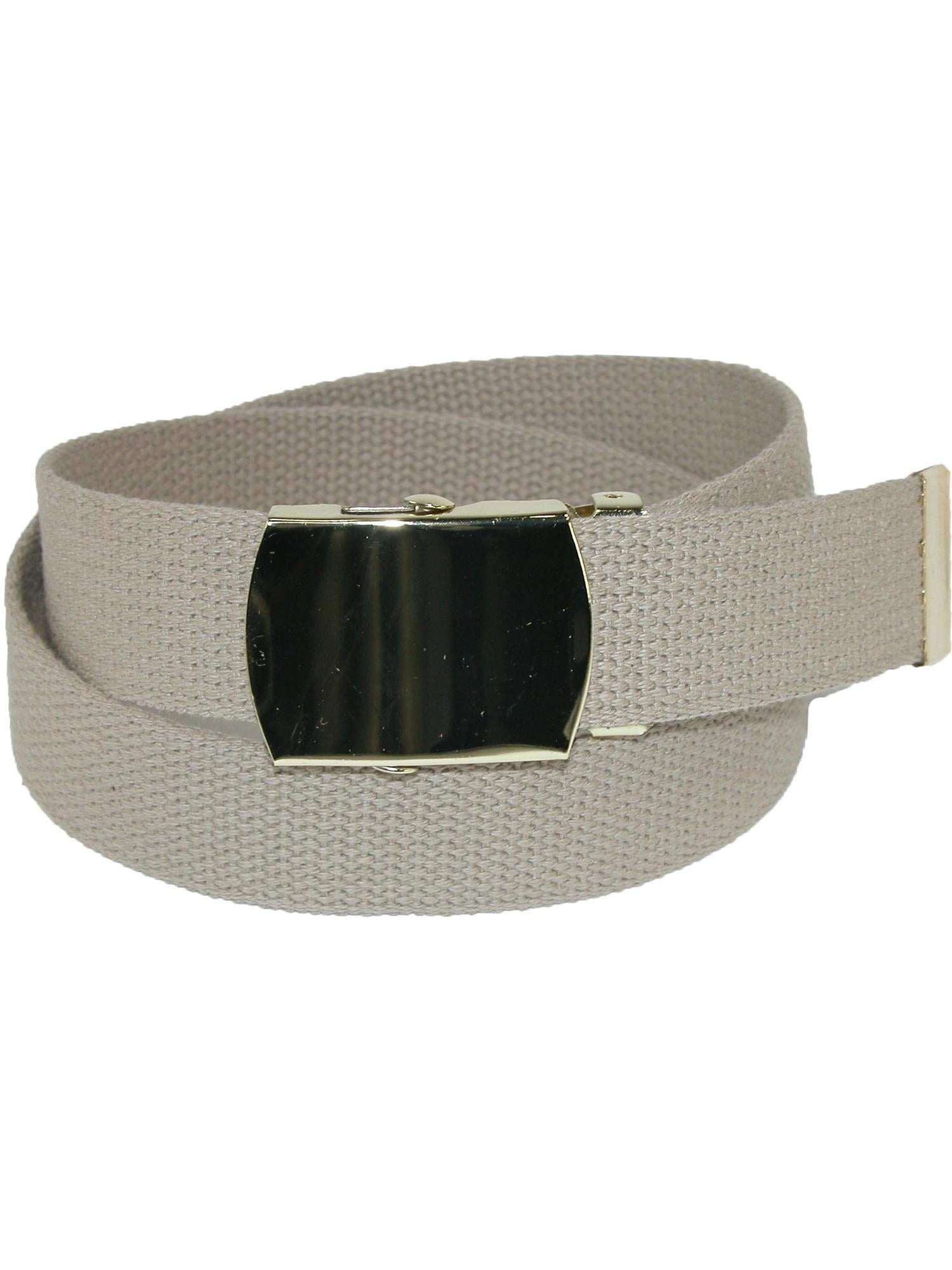 Sunny Belt Kids Unisex 1 ¼ Inch Wide Military Web Belt Fits Up To A 28 Waist 