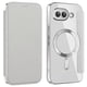 thumbnail image 1 of For Google Pixel 9a Case Compatible with MagSafe RFID Blocking Leather Phone Cover - Black, 1 of 5