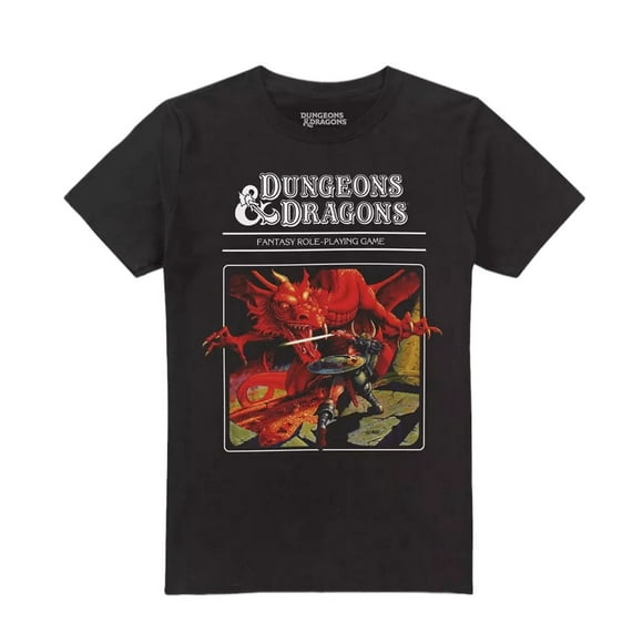 Dungeons & Dragons Mens Original Dragon T-Shirt