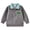 Grey, variant on mgoYE Toddler Boy Quarter Zip Collared Pullover Long Sleeve Fall Winter Baby Boy Clothes Outfit