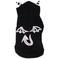 thumbnail image 3 of Abrigo de Halloween para perros, Ropa para perros con estampado de diablo de poliéster negro Ropa para perros Rendimiento lleno de energía, 3 of 8