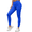 Blue, variant on Women's V Waist High Waisted Seamless Leggings Scrunch Butt Workout Pants