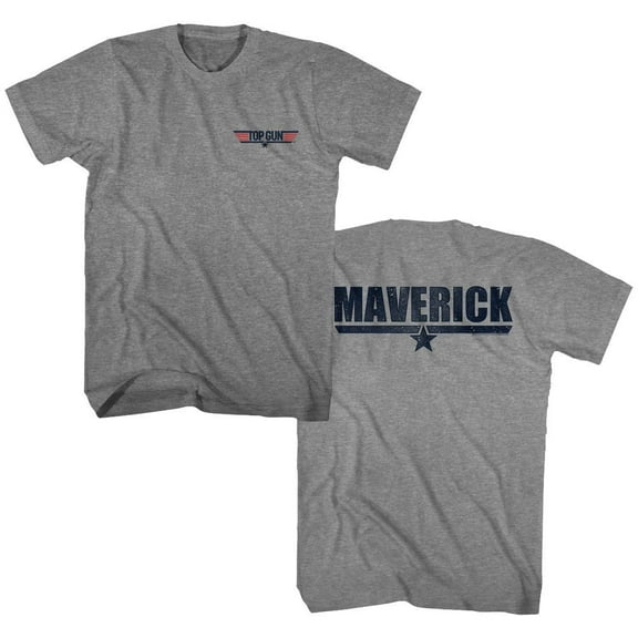 Top Gun Maverick Graphite Heather Adult T-Shirt 5Xl ***F&B***