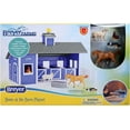 thumbnail image 2 of Breyer Horses Breyer Farms Home at The Barn Playset | 10 Piece Playset | 1 Stablemates Horses Included | 15" L x 4" W x 10" H | 1:32 Scale | Model 59241 , Blue, 2 of 3