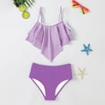 thumbnail image 5 of WOYY Girls Bikini Sets Summer Beach Bathing Suit Quick Dry 2-Piece Swimsuit, Sizes 7-16, 5 of 7