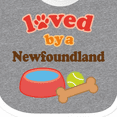 thumbnail image 4 of Inktastic Newfoundland Dog Lover Boys or Girls Baby Bib, 4 of 4