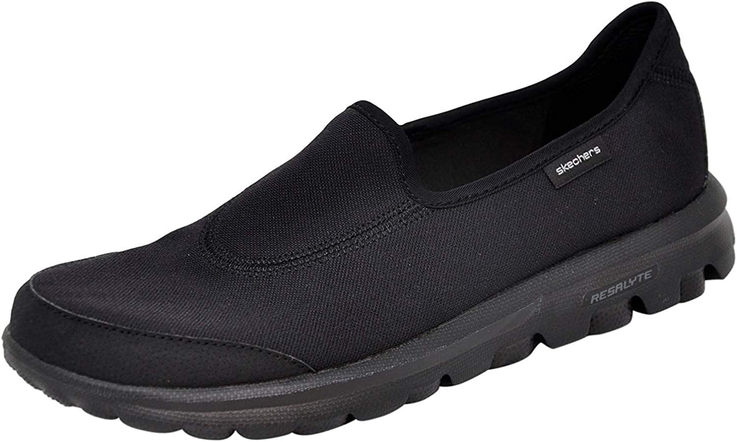 Performance Women's Go Walk Slip-On Walking Shoe 7.5 Wide Black/Charcoal