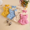 thumbnail image 6 of JUMEYU Baby Princess Dress Newborn Baby Girl Outfit Romper Dress Cute Infant Girl Clothes 0 3 6 9 12 18 24 Months (Pink,0-3 Months), 6 of 7
