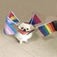 thumbnail image 5 of 50 banderas ondeantes de mano, banderas de paz transgénero, banderas gay, mini banderas para clubes, festivales escolares, fiestas empresariales, decoración, 5 of 7