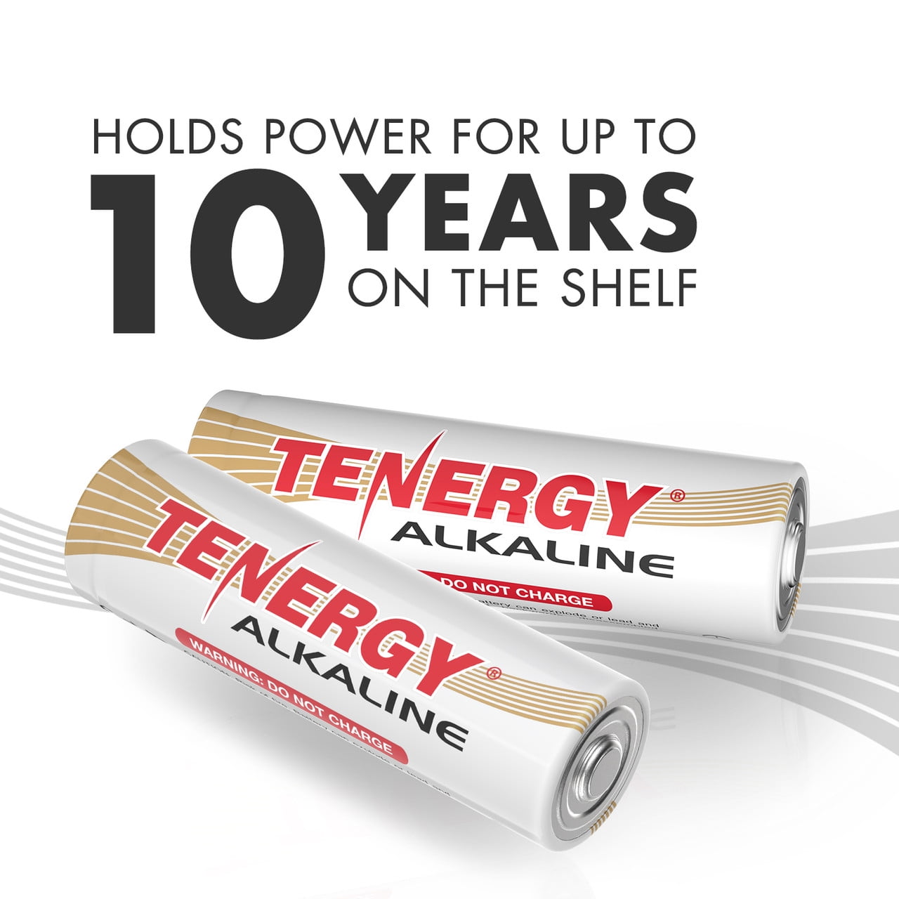 Tenergy 100pcs Tenergy Alkaline AA Batteries