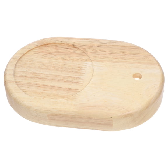 DIY Table Lamp Base Oval Wood for Holding Assorted Color Easy to Install and Use