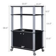 thumbnail image 3 of Giantex Bakers Rack Microwave Oven Rack Shelves Kitchen Storage Organizer, 3 of 8