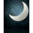 thumbnail image 1 of BSDHOME Polyester 5x7ft Galaxy Universe Moon Star Theme Photography Backgrounds Wall Mural, 1 of 2