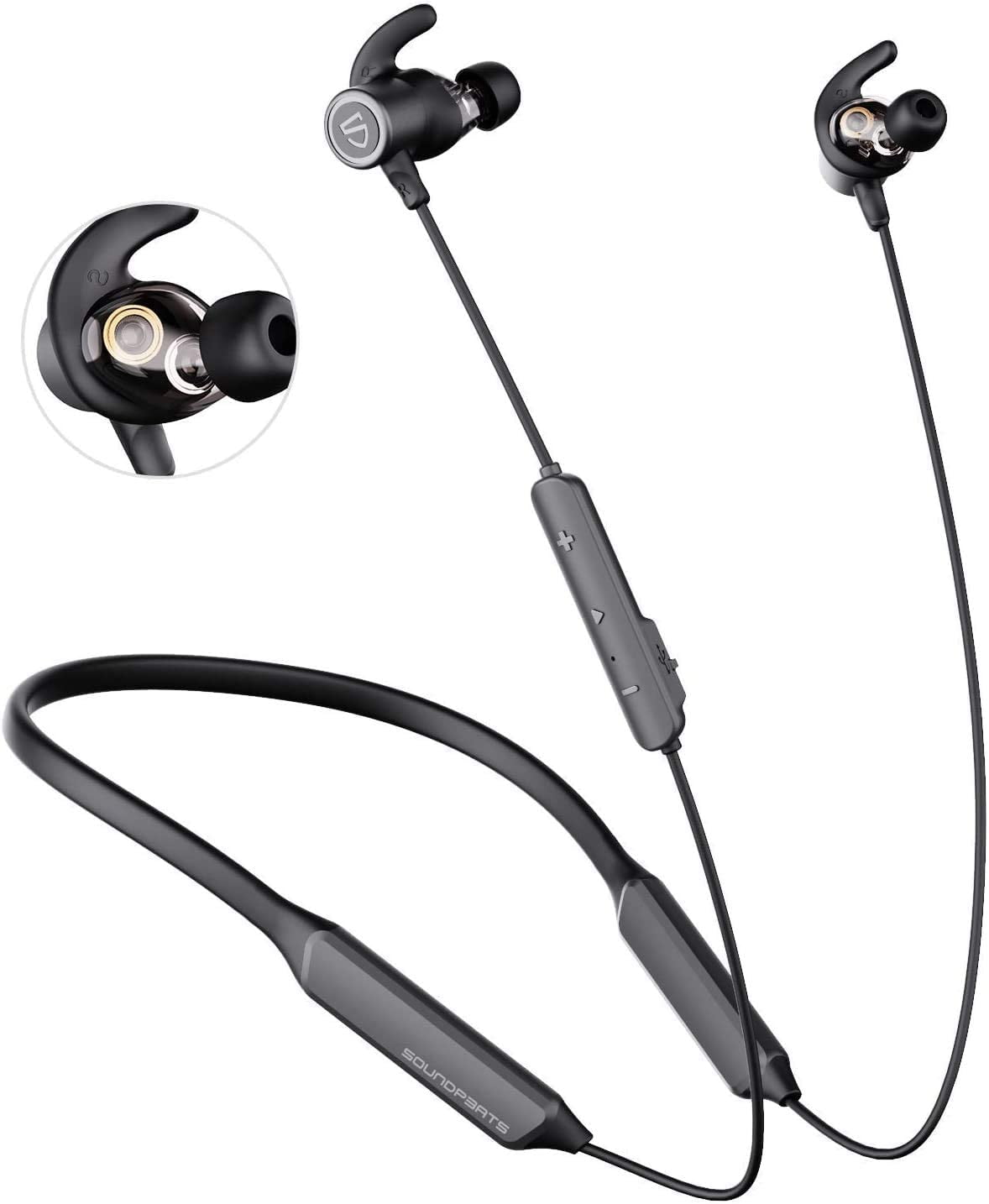 SOUNDPEATS Force Pro Dual Dynamic Drivers Bluetooth Headphones