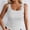 White, variant on Women's Lace Trim Camisole Built In Bra Sleeveless Tank Top for Everyday Wear—U Neck Layering Piece Suitable for Spring and Fall