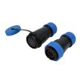 thumbnail image 3 of Conector de alimentación a prueba de agua NikouMX Conector de enchufe de aviación circular IP68, 3 of 8
