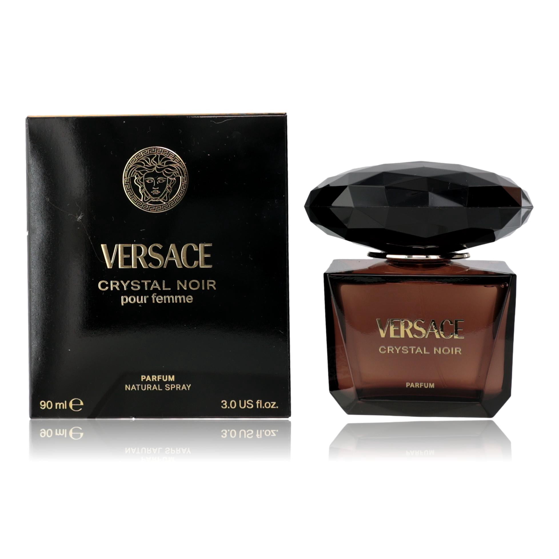 Versace Crystal Noir Perfume - Eau De Toilette Spray 3 oz for
