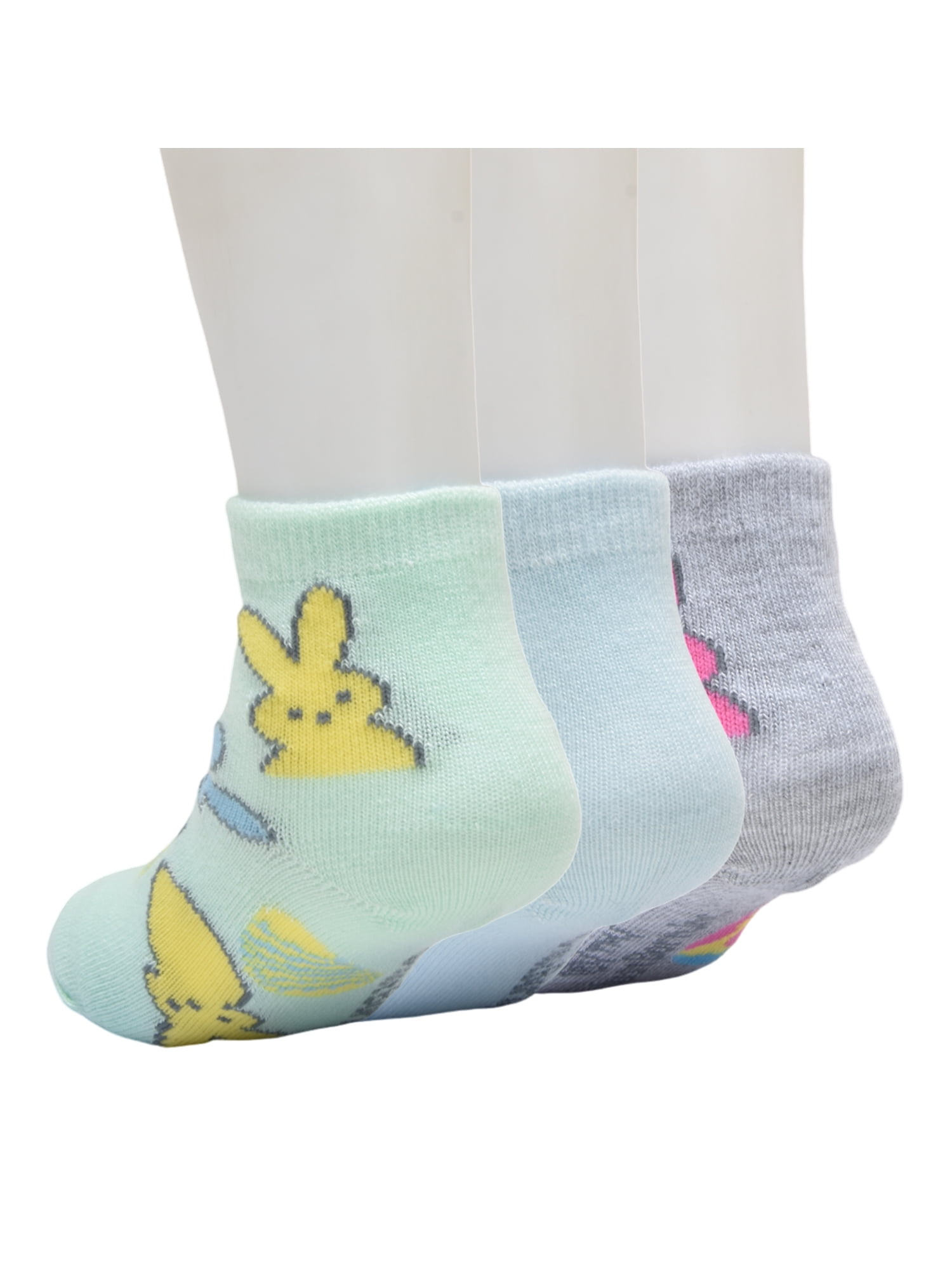 Character Toddler Ankle Easter Socks, 3-Pack, Sizes 12M-5T
