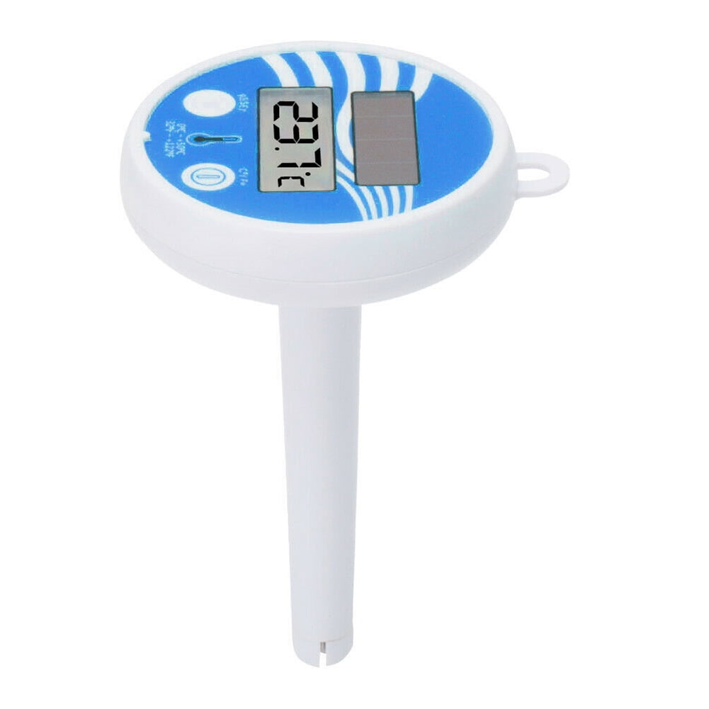 alextreme Solar Powered Digital Thermometer Swimming Floating Pool Accurate Water Temperature Gauge Water Sports