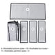 thumbnail image 2 of Under Bed Stora Bins Containers Lar Foldable Shoe Stora Izers With Clear Lid, 2-way Zipp, 2 of 4