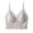 Gray, variant on Bixock Women's Wireless Bras Solid Color Lace Tank Top Adjustable Spaghetti Straps Beautiful Back Built In Fixe Breathable Inner Wear Bra