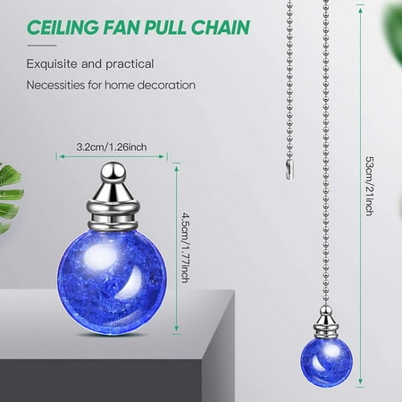4 Pieces Blue Pull Chain Crystal Glass Ice Cracked Ball Lucky Transfer Glass Terrarium Fgurines Home Decor Rockery Water Fountain Pull Chain For Ceiling Fan Light Decoration 50 Cm Extension Chain Walmart Canada 4 Pieces Blue Pull Chain Crystal Glass Ice Cracked Ball Lucky Transfer Glass Terrarium Fgurines Home Decor Rockery Water Fountain Pull Chain For Ceiling Fan Light Decoration 50 Cm Extension Chain Walmart Canada