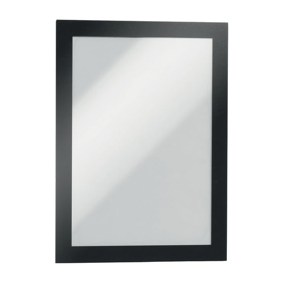 Durable DURAFRAME Sign Holder 5 1/2 x 8 1/2 Black Frame 2/Pack 491301
