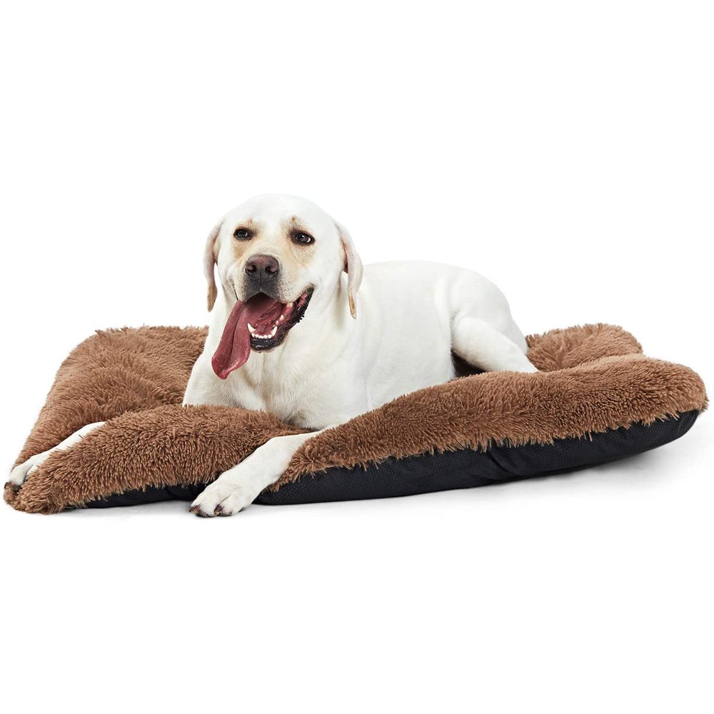 ANWA Dog Bed Large Dogs, Washable Crate Bed for Cage Kennel, Dog Bed