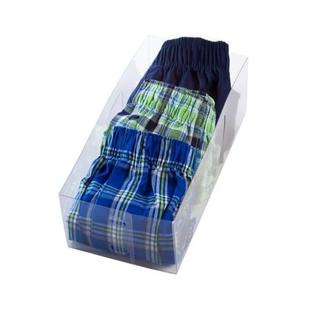 Neatnix Extendables Clear Boxer Brief Box Drawer Organizer Walmart Com Walmart Com