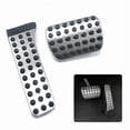 thumbnail image 2 of 2pcs Car No Drill Fuel Brake Pedal Pad Cover Auto Interior Foot Plate Accessories For Mercedes-benz C E S W222 W205 W213 R172, 2 of 3