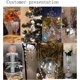 thumbnail image 4 of 20PCS DIY Teardrop Acrylic Crystal Drop Beads Adornos Árbol de Navidad Decoraciones Garland Chandelier Cristales colgantes para Wedding Party Celebration Decor, 4 of 4