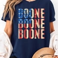 thumbnail image 2 of Boone Family Name I Love Boone Personalized Vintage U.S.A Unisex T-Shirt, Sizes S-5XL, Gategoo, 2 of 5
