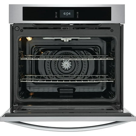 Frigidaire - 30" Built-in Single Electric Wall Oven with Fan Convection - Stainless Steel