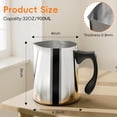 thumbnail image 3 of 32oz Stainless Steel Candle Making Pouring Pot, Wax Melting Pot with Heat-Resistant Handle, Double Boiler Candle Pitcher with Dripless Pouring Spout Design, 3 of 8
