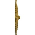 thumbnail image 4 of 29 1/8"OD x 1 1/4"ID x 4"P Haylynn Ceiling Medallion Pharaohs Gold Finished, 4 of 7