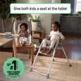 thumbnail image 4 of Ingenuity Trio Foldaway 6-in-1 Baby High Chair, 6 Ways to Use, 6M-5Y - Quill, 4 of 16
