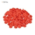 thumbnail image 3 of Uxcell Rubber Pin Backs Lapel Pin Backing Brooch Holder Decorative Accessories Red 100 Pack, 3 of 6