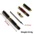 thumbnail image 4 of Senbaida Chinese Classical Style Metal Rollerball Pen, 0.5mm, Black Ink, Single Piece, 4 of 6
