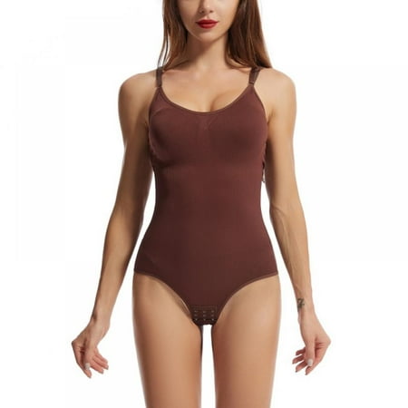 

Women s Shapewear Ultra Comfortable Body Shaper with Built-In Underwire Bra Seamless Tummy Control Thong Shapewear Plus Size S-XXXL