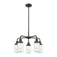 thumbnail image 2 of Innovations Lighting - Dover - 5 Light Stem Hung Chandelier In Art Deco, 2 of 5