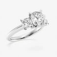 thumbnail image 2 of Ariana Jewel 1.9 Ct Cushion Cut Diamond Ring - 14K White Gold Plated Engagement Rings - Classic Wedding Women's Ring - Party Wear Diamond Rings - Daily Wear Fine Jewelry - Her Ring for Gifts, 2 of 2