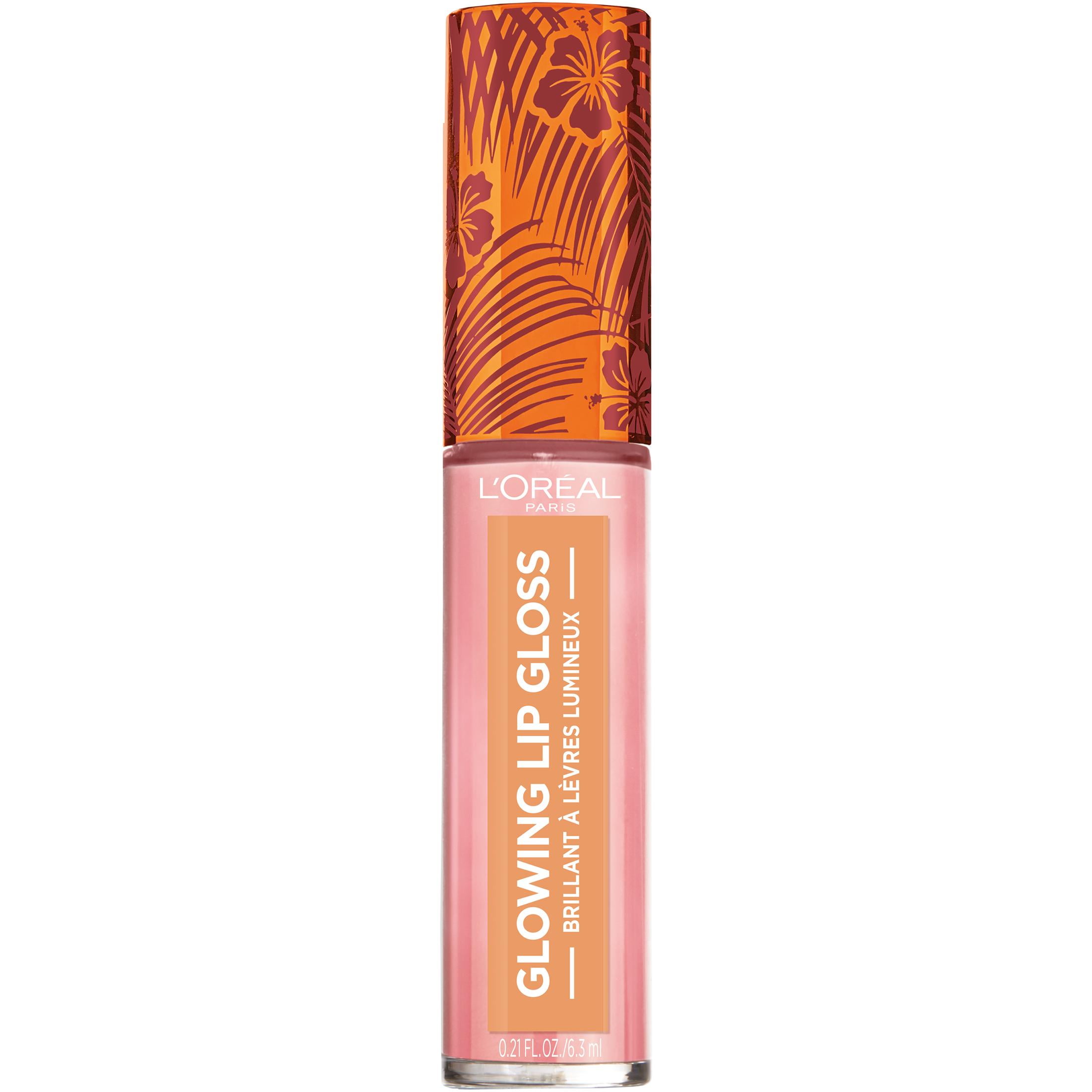 L'Oreal Paris Makeup Summer Belle Makeup Collection Glowing Lip Gloss, Sea You Soon