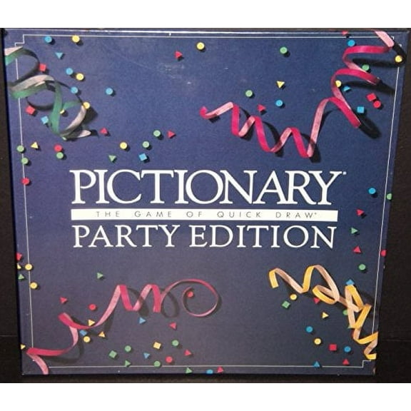 Open Box Pictionary Party Edition 1989 Complete Great Condition