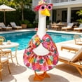 thumbnail image 5 of Decorative Cloth Outfit Set Fits 23 Inch Porch Lawn Goose Statue, Multicolor Garden Goose Costume Accessory, Statue Not Included, 5 of 7